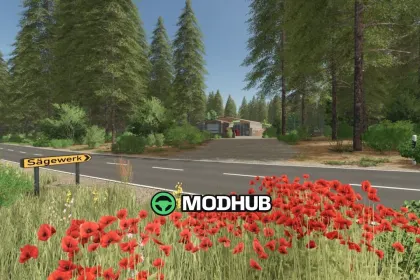 Karte FrechDachs Map 4x V1.3.0.5 für FS25 — 3