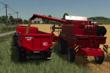 Комбайн Case IH 1660 Axial-Flow з жаткою 1030 для Farming Simulator 25 — 3