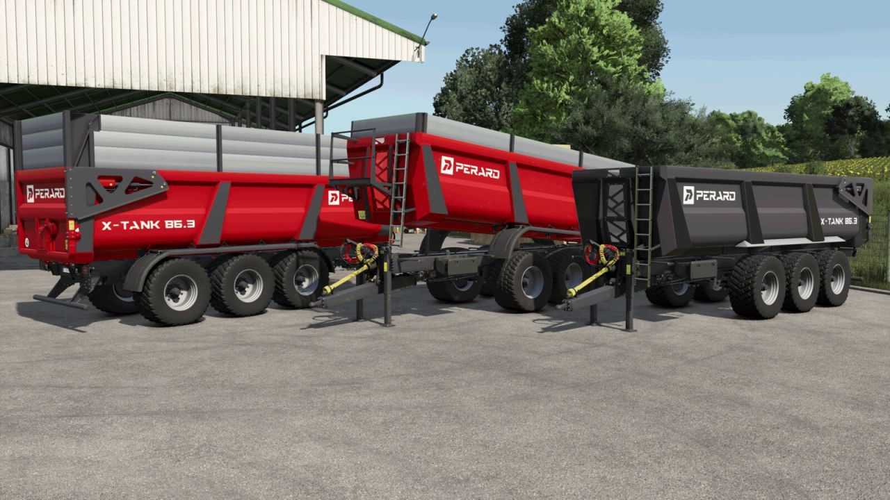 Причіп Perard X Tank 86.3 для Farming Simulator 25