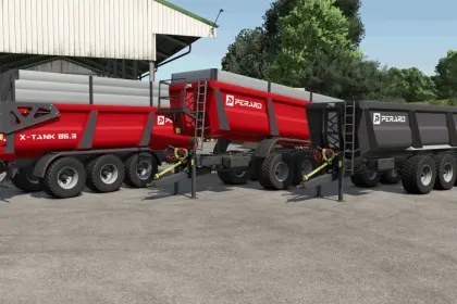 Причіп Perard X Tank 86.3 для Farming Simulator 25 — 2