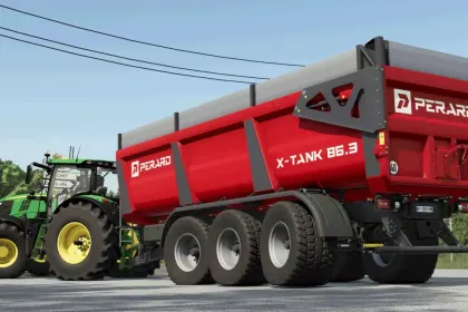 Причіп Perard X Tank 86.3 для Farming Simulator 25 — 4