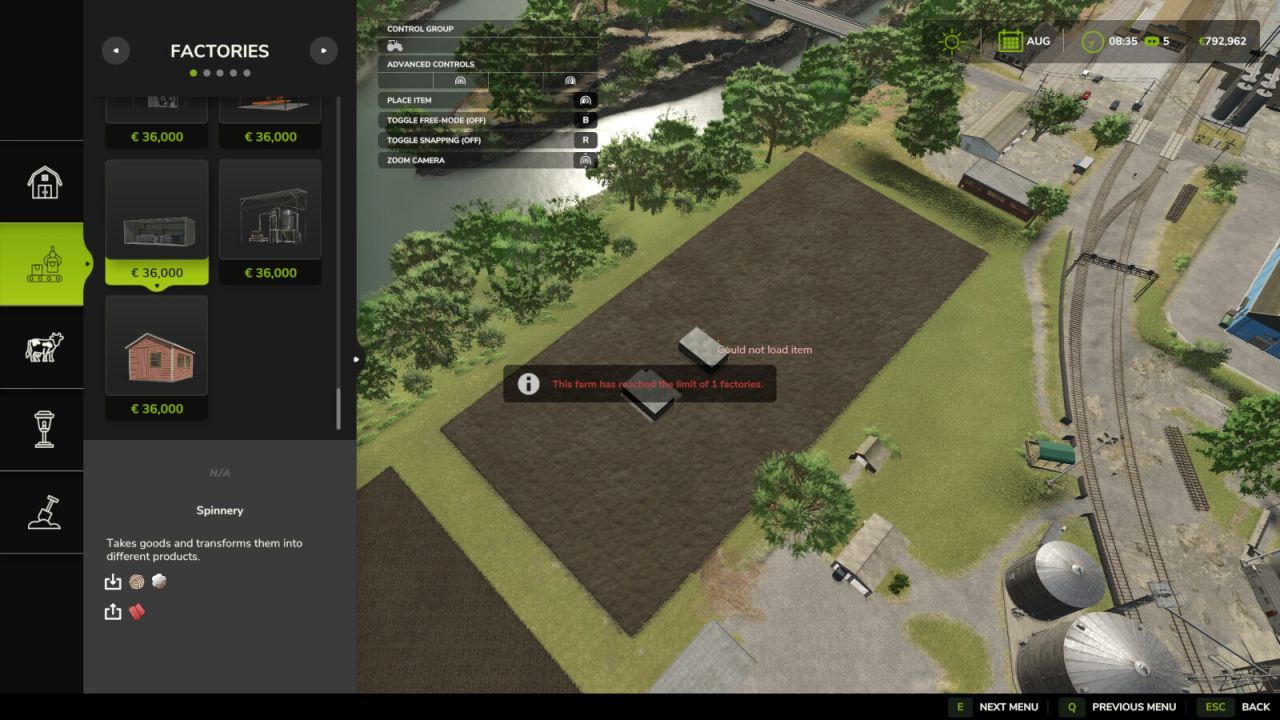 Скрипт Farm Limit Manager для Farming Simulator 25