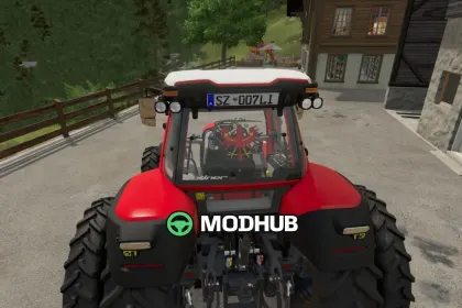 Трактор Lindner Lintrac 130 для FS25 — 3
