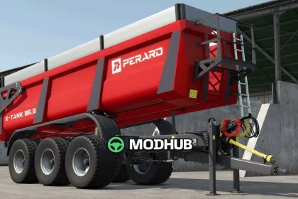 Przyczepa Perard X Tank 86.3 do FS25 — 3