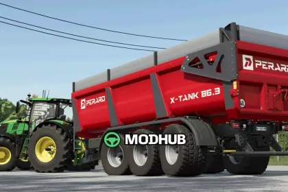 Przyczepa Perard X Tank 86.3 do FS25 — 4