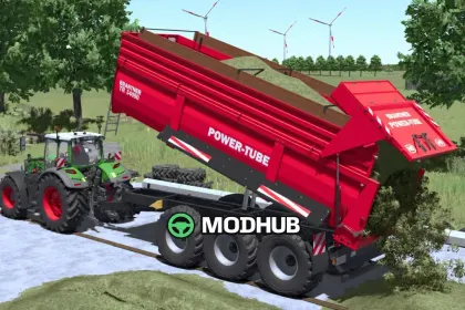 Причіп TR 34090/2 PT+ для FS25 — 2