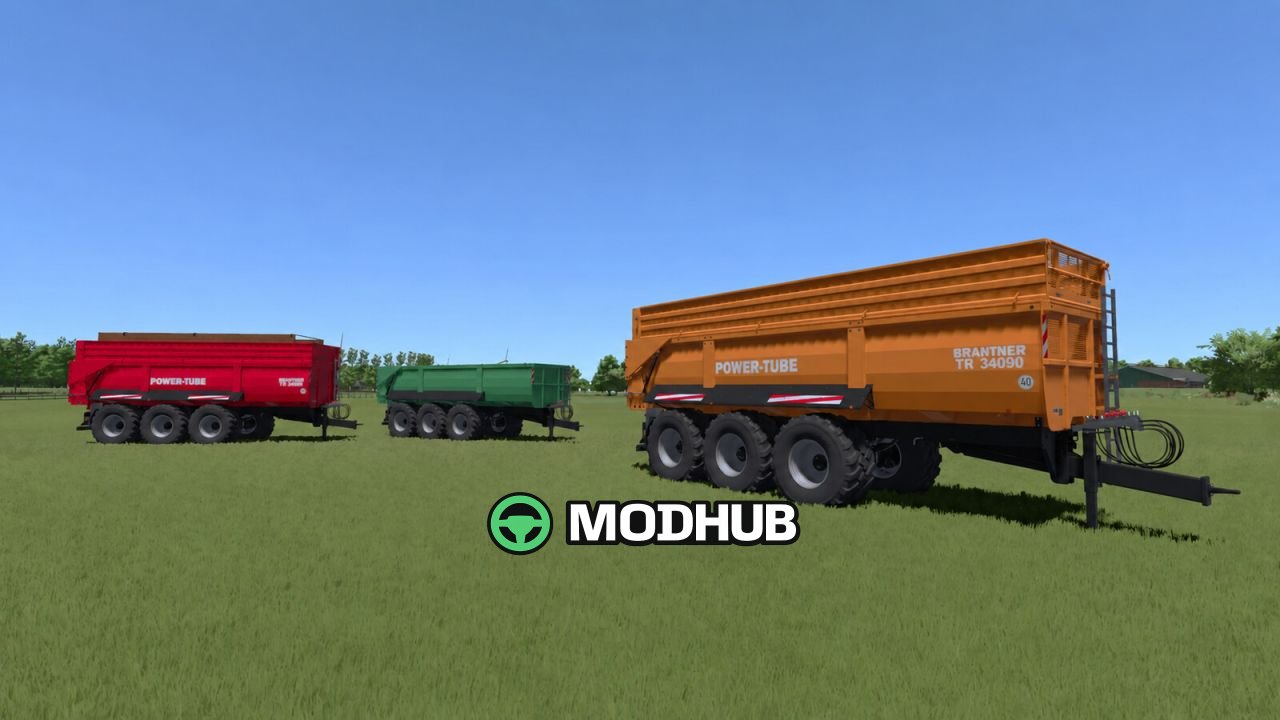 Причіп TR 34090/2 PT+ для FS25