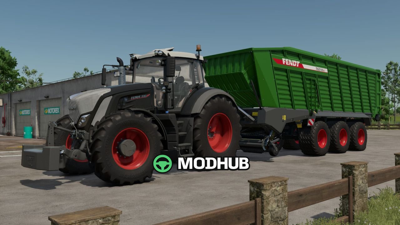 Przyczepa Tigo 100XR do FS25