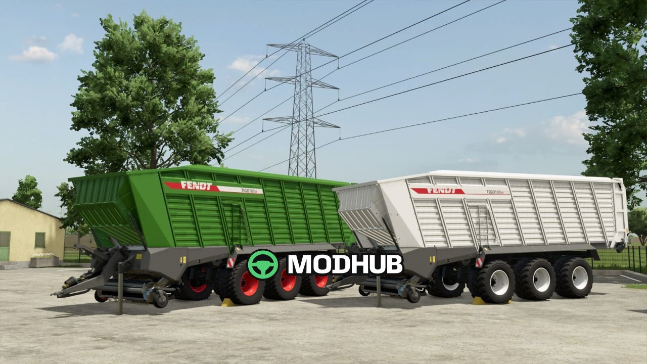 Przyczepa Tigo 100XR do FS25
