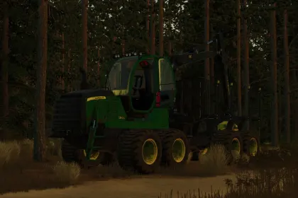 Форвардер John Deere 1210G для Farming Simulator 25 — 5