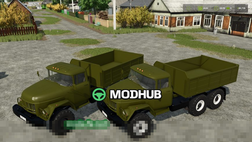 Мод на вантажівку ZIL 131 v1.0.0.0 для Фермер Симулятор 25