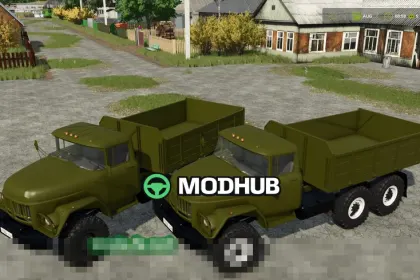 Мод на вантажівку ZIL 131 v1.0.0.0 для Фермер Симулятор 25 — 2