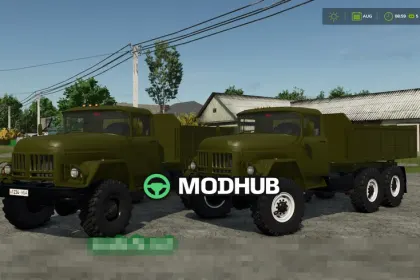 Мод на вантажівку ZIL 131 v1.0.0.0 для Фермер Симулятор 25 — 3