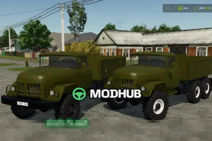 Мод на вантажівку ZIL 131 v1.0.0.0 для Фермер Симулятор 25 — 1