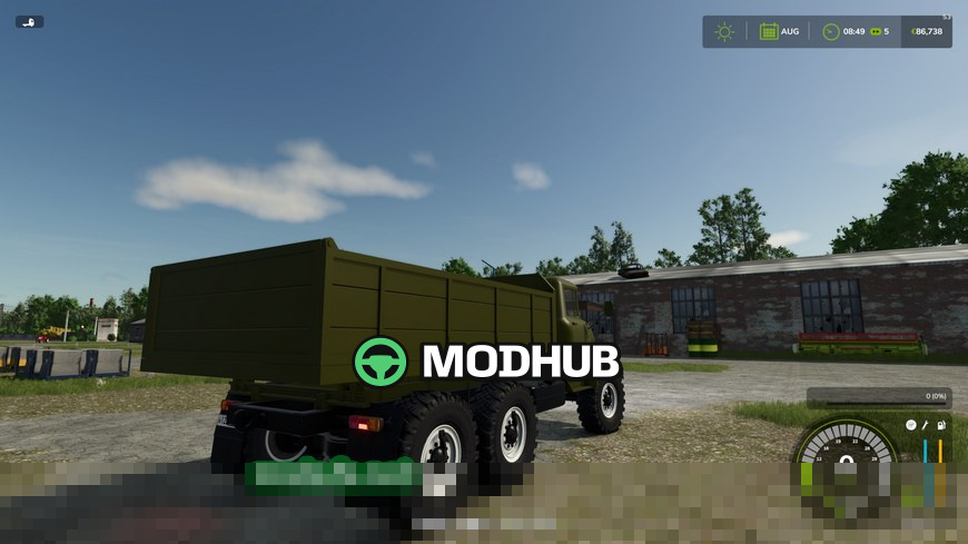 Мод на вантажівку ZIL 131 v1.0.0.0 для Фермер Симулятор 25