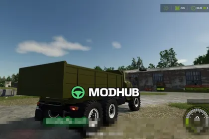 Мод на вантажівку ZIL 131 v1.0.0.0 для Фермер Симулятор 25 — 5