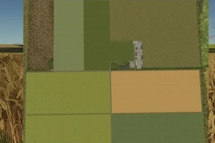 Unrealistische Karte Cows Farm — Mega Milchfarm für Farming Simulator 25 — 2