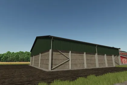Великий ангар для тракторів для Farming Simulator 25 — 3