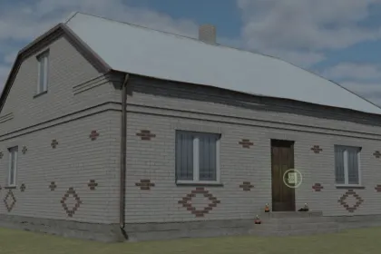Будинок Polish White Brick House для Farming Simulator 25