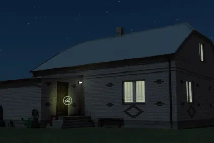 Будинок Polish White Brick House для Farming Simulator 25 — 3