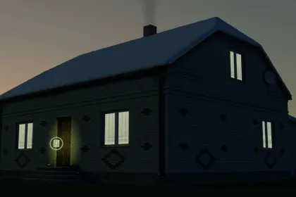 Будинок Polish White Brick House для Farming Simulator 25 — 5
