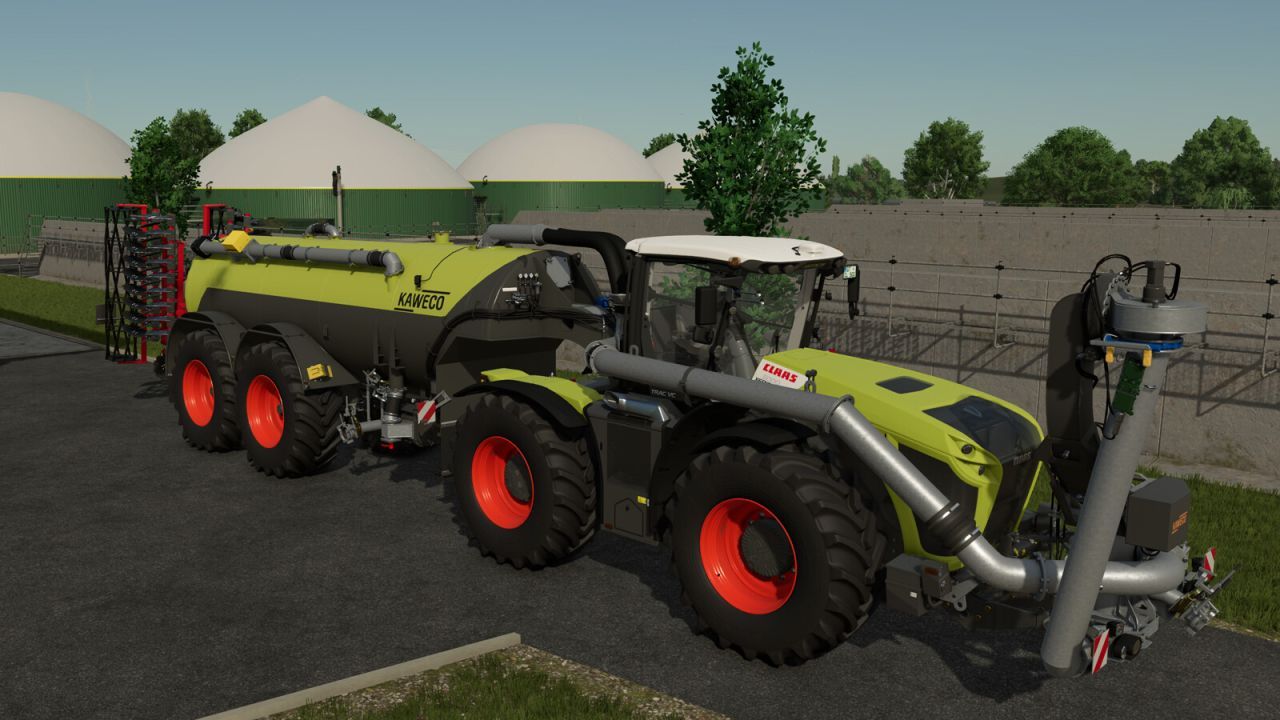 Розкидач гною Kaweco 28m3 Gooseneck для Farming Simulator 25