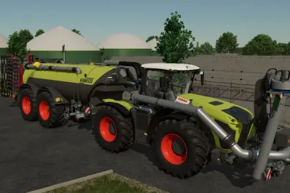 Розкидач гною Kaweco 28m3 Gooseneck для Farming Simulator 25 — 3