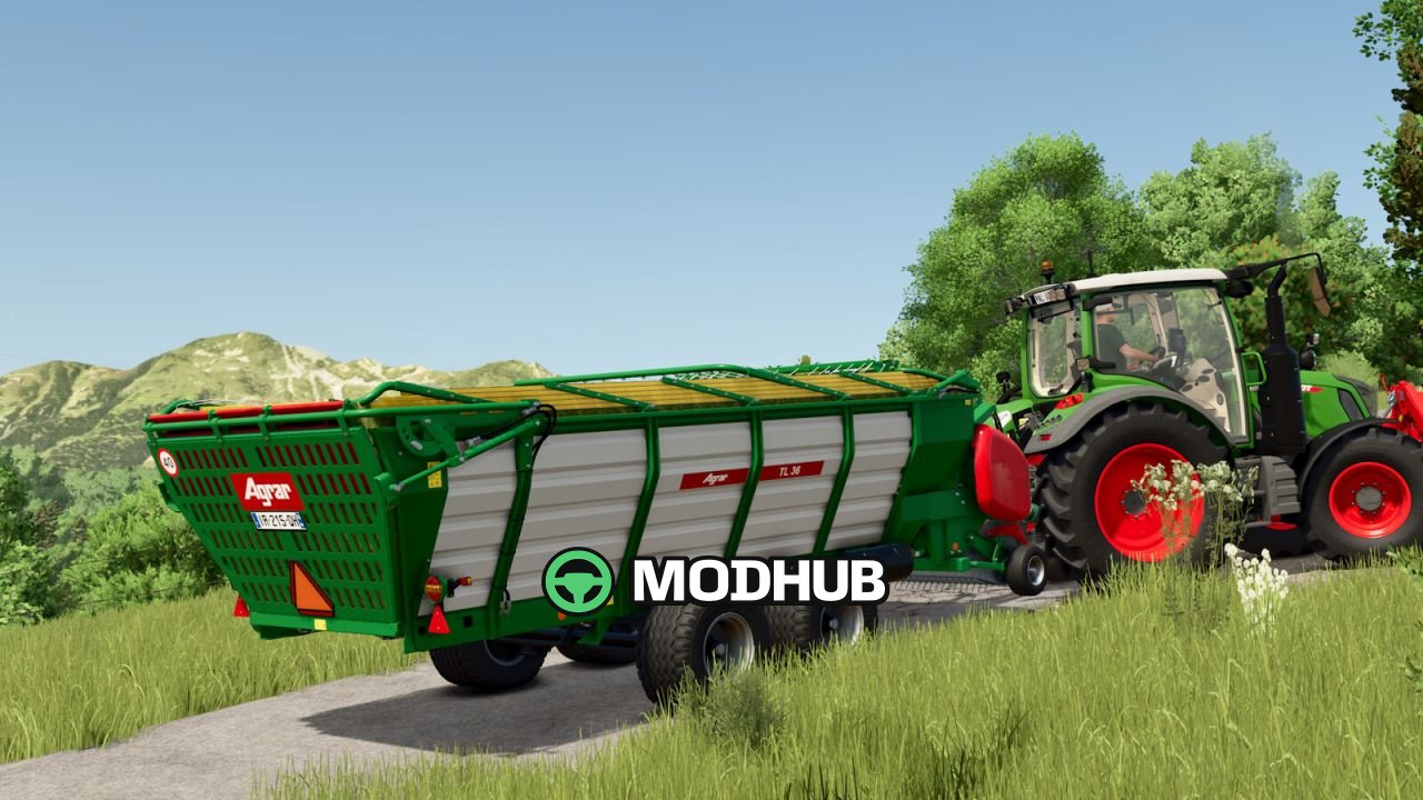 Причіп Agrar Forage Wagon Pack V1.0.0.1 для FS25