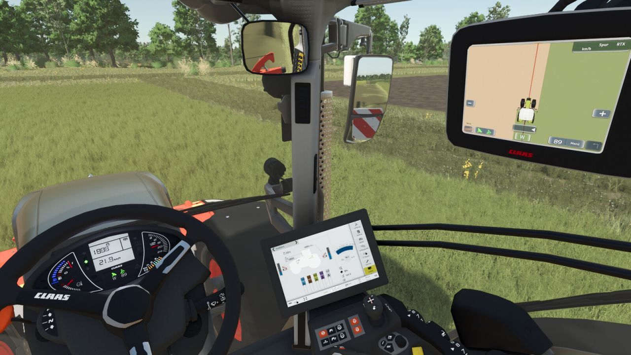 Потужний Європейський Трактор CLAAS AXION 800–870 EU для Farming Simulator 25