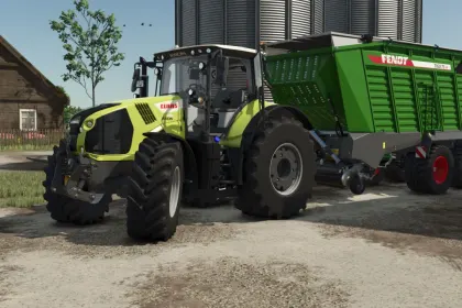 Потужний Європейський Трактор CLAAS AXION 800–870 EU для Farming Simulator 25 — 5