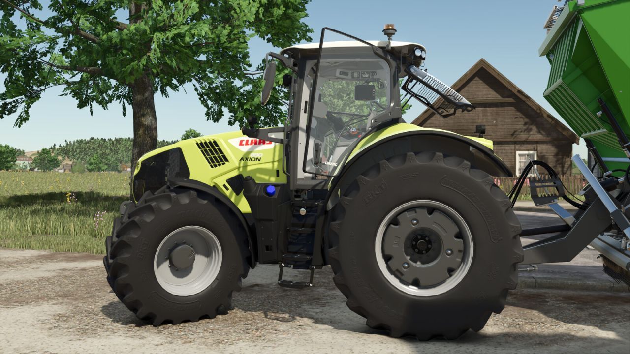 Потужний Європейський Трактор CLAAS AXION 800–870 EU для Farming Simulator 25