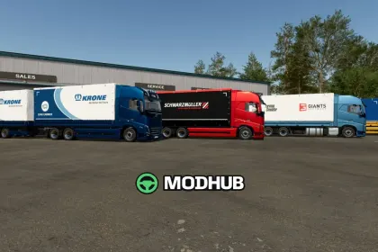 LKW Volvo FH16 Tandem für FS25