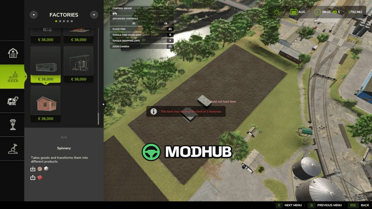 Скрипт Farm Limit Manager V1.0 для FS25