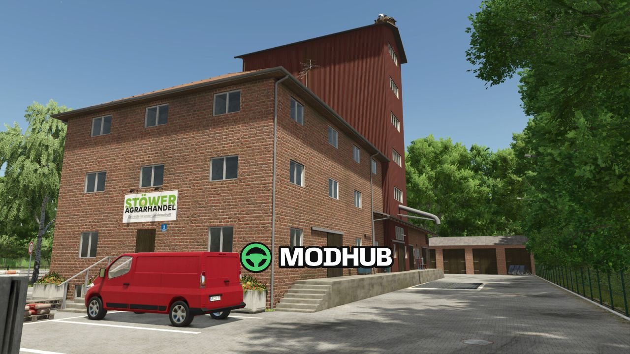 Млин German Grain Mill Pack для FS25