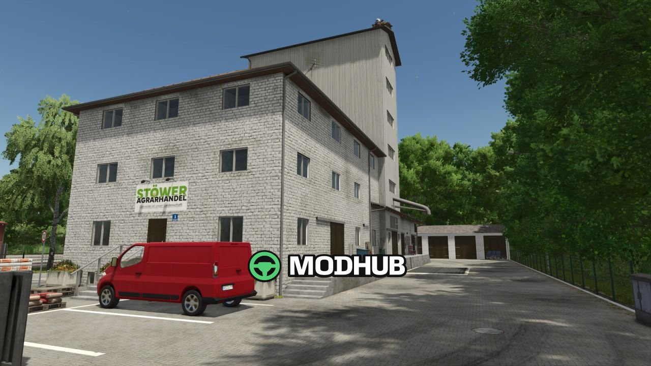 Млин German Grain Mill Pack для FS25
