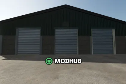 Große Scheune Big Barn V1.0 für FS25