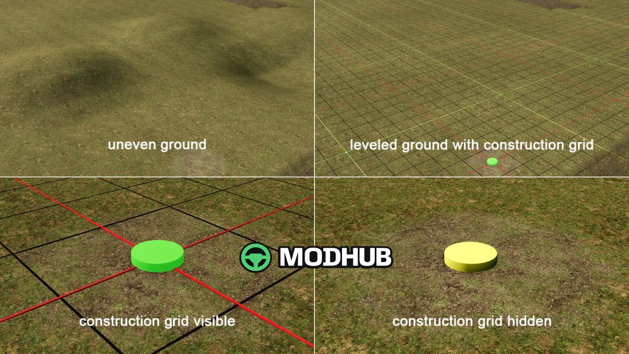 Будівельна сітка Construction Grid V1.0 для FS25