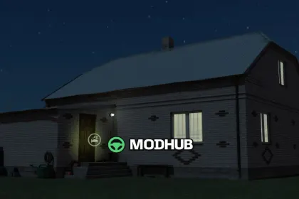 Будівля Polish White Brick House V1.0 для FS25 — 3