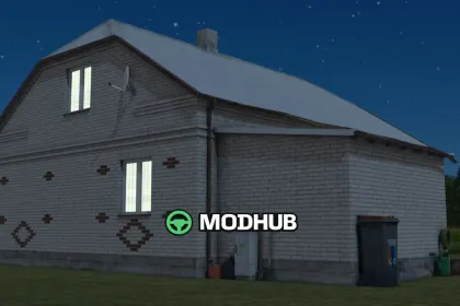 Будівля Polish White Brick House V1.0 для FS25 — 4