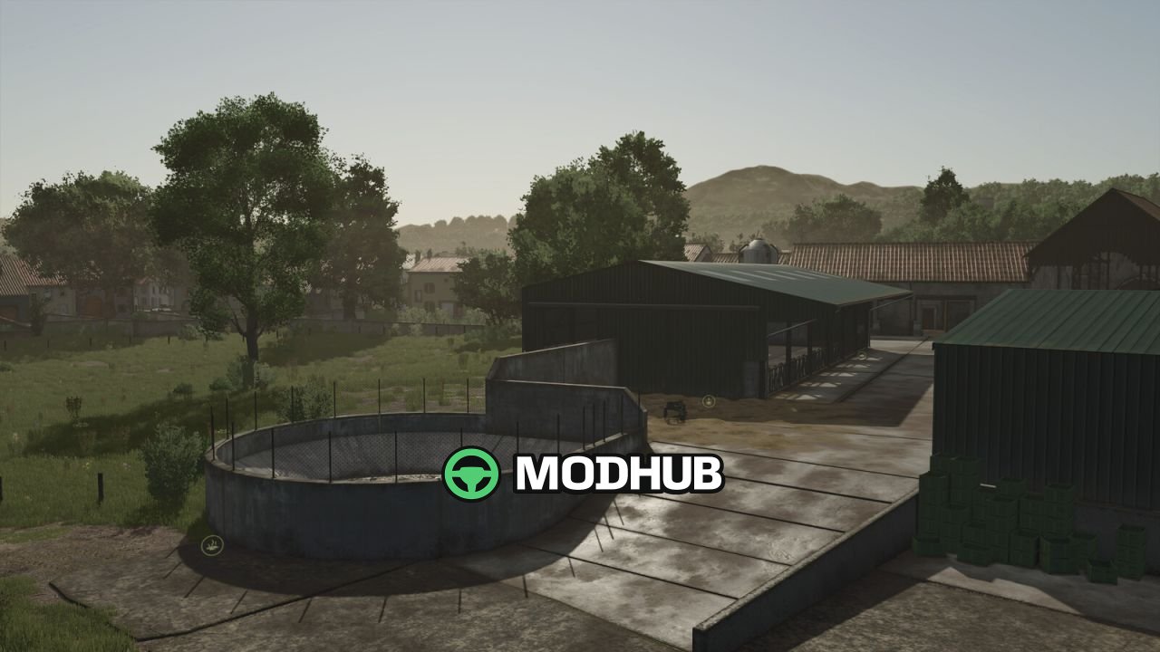 Пак будівель Pallegney V1.2 для FS25