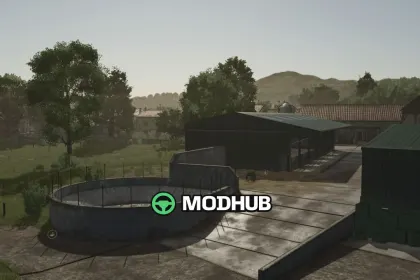 Пак будівель Pallegney V1.2 для FS25 — 3