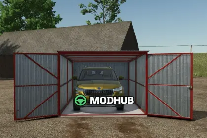 Металевий гараж V1.1.1 для FS25 — 3