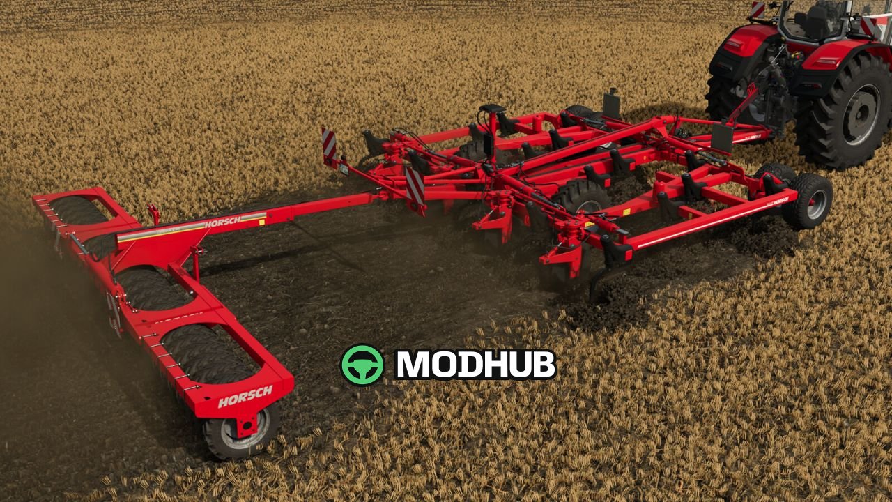 Культиватор Horsch Tiger 6DT Pack V1.1 для FS25