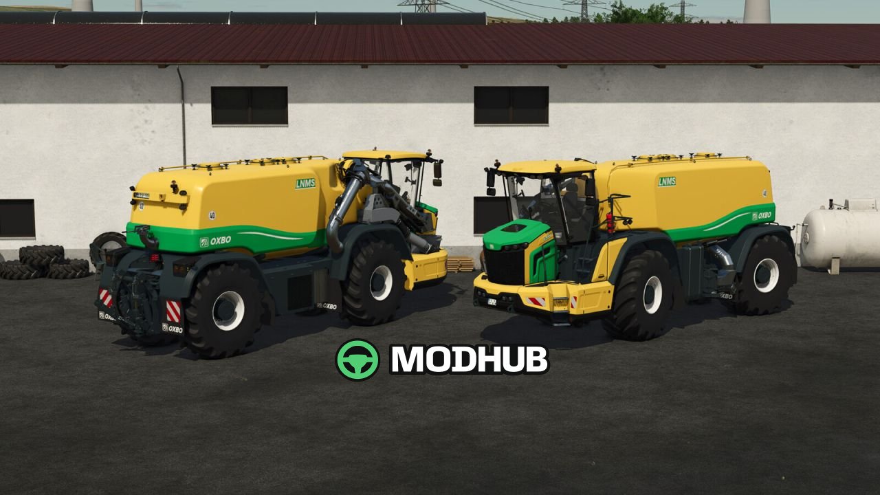 Причіп-цистерна Oxbo AT5104 LNMS для FS25