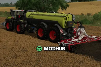 Причіп-цистерна Kaweco 28m3 Gooseneck для FS25 — 2