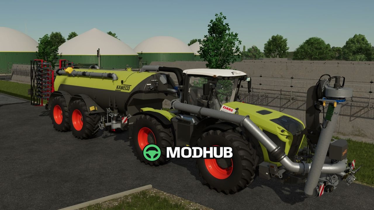 Причіп-цистерна Kaweco 28m3 Gooseneck для FS25