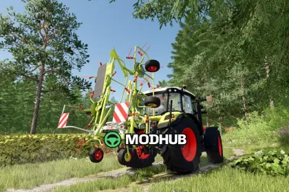 Tedder CLAAS VOLTO Pack for FS25 — 2