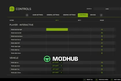 Скрипт Settings Search V1.0 для FS25 — 2