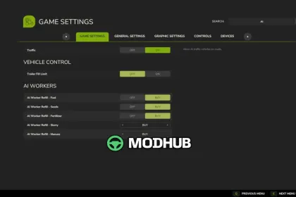 Скрипт Settings Search V1.0 для FS25 — 4