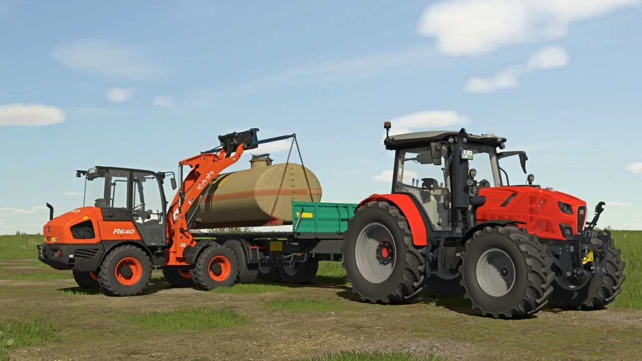 Ефективна Цистерна Cemo 5,000 L GRP Tank для Води, Молока та Рідких Добрив у FS25